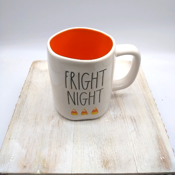 Rae Dunn Fright Night Mug with Candy Corn - Picture 2 of 2